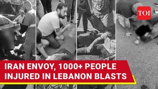 Deadly Pager Explosions Across Lebanon Iranian Envoy, 1000+ Hezbollah Members Injured I Latest
