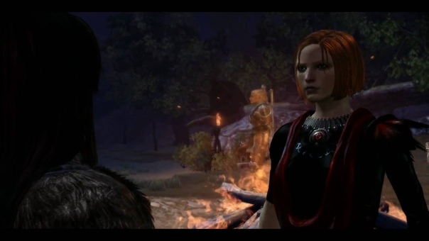 Leliana grows more and more jealous and