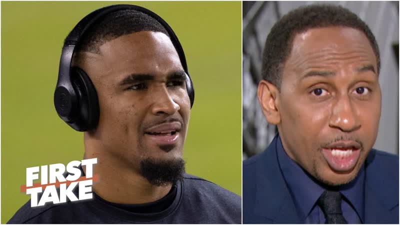 Stephen A. doesnt like that the Eagles are handing Jalen Hurts the starting position, First