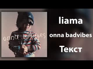 onna badvibes - liama (Lyric video)