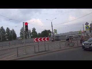 Автобус 2409 по 93 по Черкасова, Киришской к Мурино СПб 6-: ЛиАЗ 2409 по №93 ()