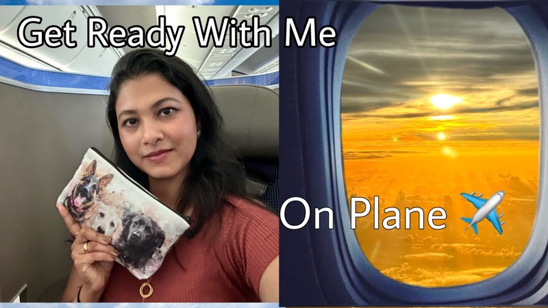 How to Get Glamorous on a Plane with Only 5