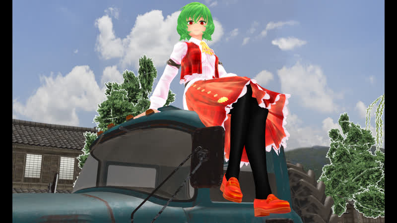 Touhou MMD Aunty