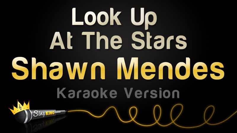 Shawn Mendes Look Up At The Stars ( Karaoke