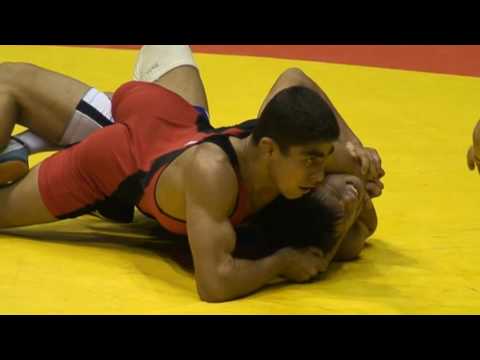 Freestyle Wrestling Iran beats Japan brutal