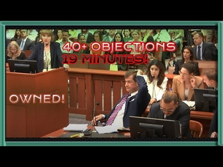 Amber Heard’s Lawyer SHUT DOWN! 40+ OBJECTIONS Within 19 MINUTES! (Camille Vasquez)