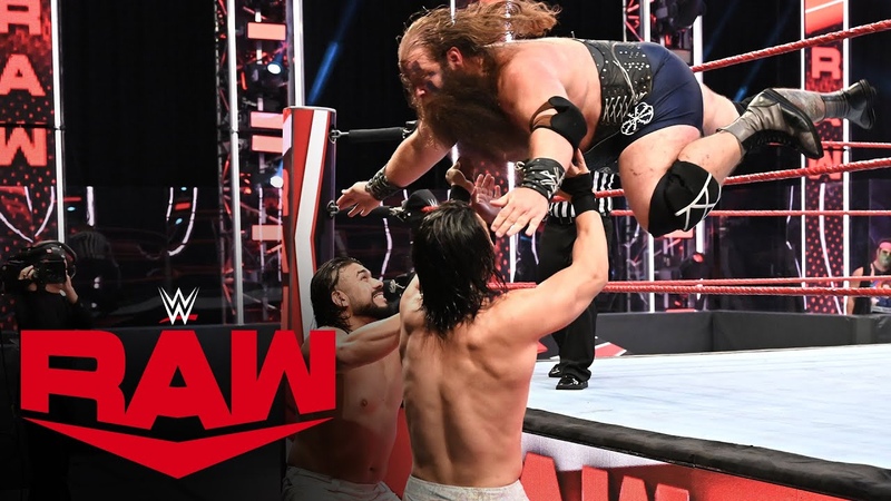 The Viking Raiders vs. Andrade Angel Garza Elimination Tag Team Match: Raw, July 13,