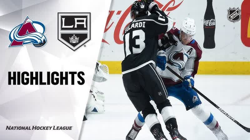 Colorado Avalanche vs Los Angeles Kings, 2021, NHL 2020, 21, Обзор