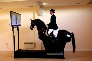 The Dressage Simulator - riding through the gaits
