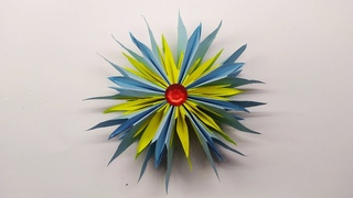 Объёмная снежинка из бумаги своими руками How to make  3D Snowflake DIY Christmas Decoration Ideas