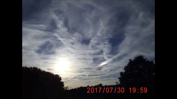Chemtrails Nederland video 30 juli