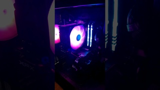 СОБРАЛ КРАСНУЮ СБОРОЧКУ .  AMD 5600 И RX 580 #шортс #пк #амд