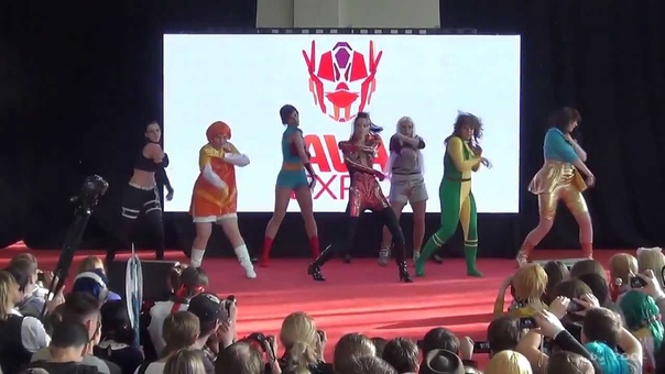 AVA Expo 2013 ДЕНЬ ВТОРОЙ ELVA SUPER GIRL cover dance by Ar