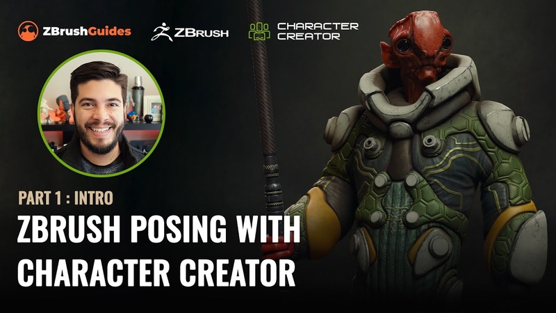 ZBrush Posing with Character Creator Part 1: Intro , Character Creator Free ZBrush