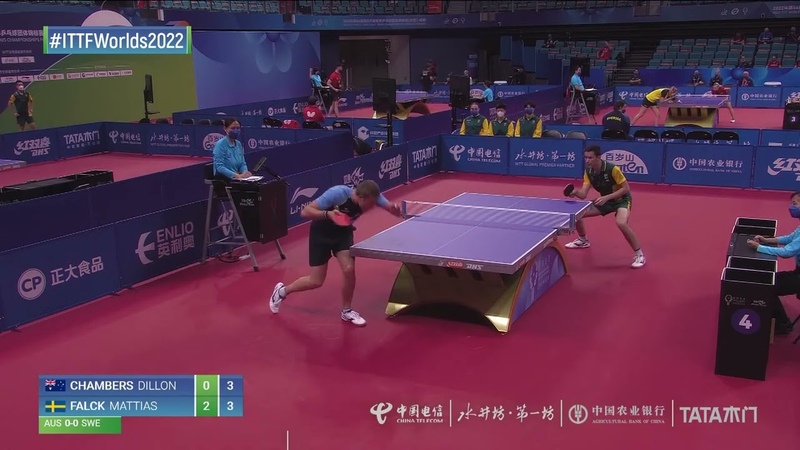 Highlights, Dillon Chambers ( AUS) vs Mattias Falck ( SWE), MT Grps, ,