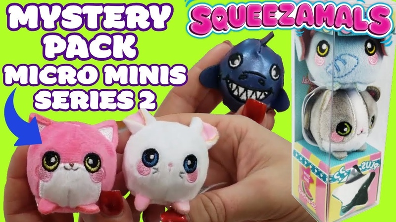 Squeezamals Minis Series 2 with New Baby Shark
