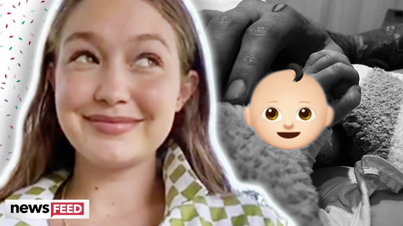 Gigi Hadid CONFIRMS Giving Birth Shares Her First Pic Of