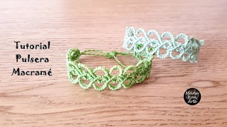 Cmo Hacer una Pulsera de Macram Paso a Paso Fcil y Rpida/How to make Easy Macrame Bracelet