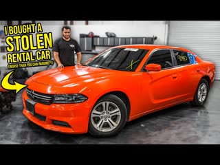 I Bought A STOLEN And ABANDONED Rental Car (And It’s Worse Than You Can Imagine)
