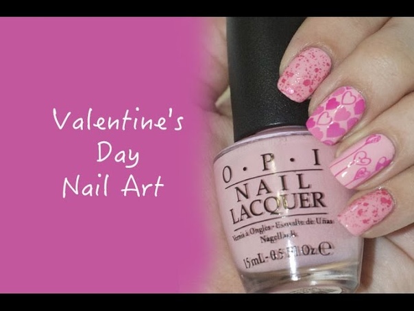 Маникюр на День Святого Валентина, Valentines Day Nail Art, Совместное