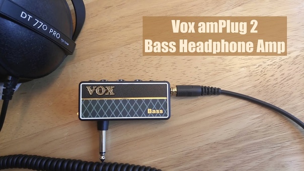VOX am Plug 2 Bass Headphone Mini Amp (4
