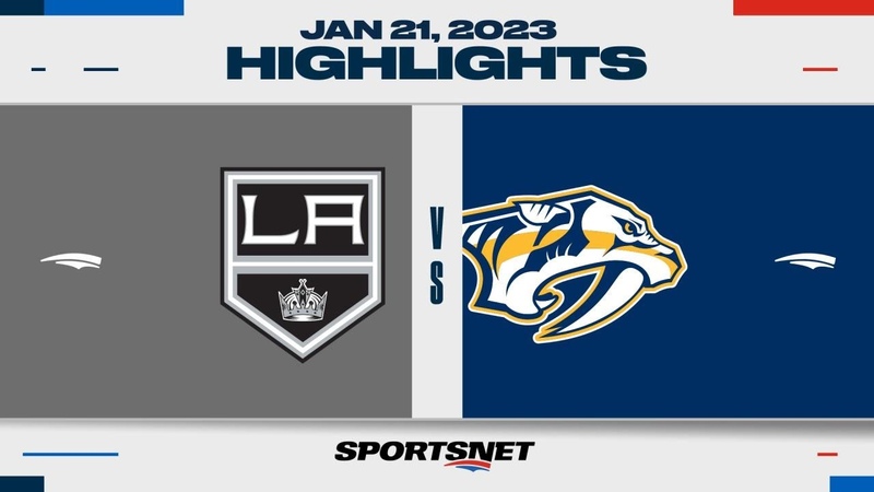 NHL Highlights, Kings vs. Predators January 21,