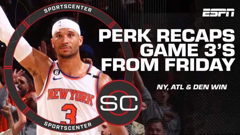 The Knicks played OLD SCHOOL PHYSICAL BASKETBALL in Game 3 Perk, Sports