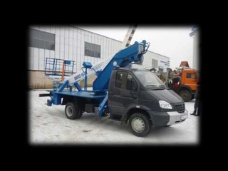 Автовышка 18м ВИПО-18-01 задняя Газ-33106