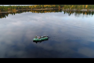 Осенняя рыбалка на Кольском (4к) 2017