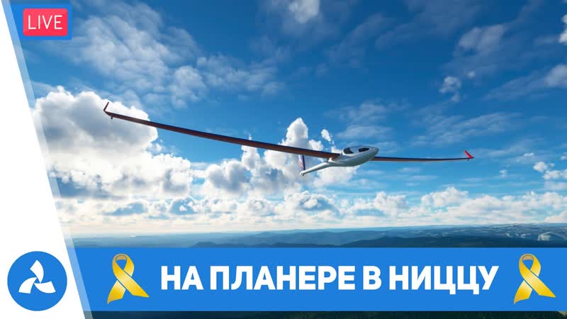 В Ниццу на планере DG 808 S MSFS VIRTAVIA