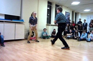 Unidance Hip Hop Battle. Егор vs Алена
