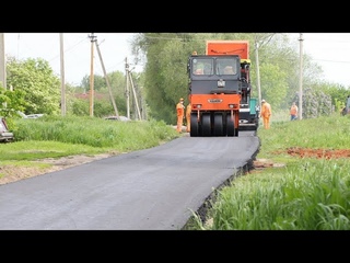 Рассчитанный на 2020 год ремонт дорог и дворов ведется в городском округе Луховицы