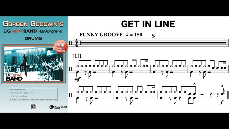 A FUNKY Big Band Drum Chart PLAY