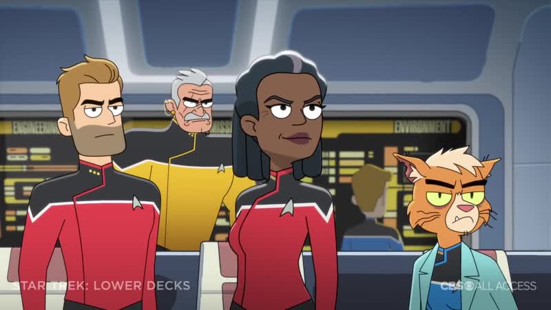 Star Trek: Lower Decks (русский трейлер), Train