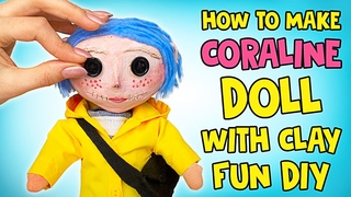 AWESOME DIY Coraline Doll || Easy Doll Crafts