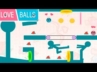 Game Love Balls. Daily Challenge #2 (Android, iOS). Valentine's day challenge
