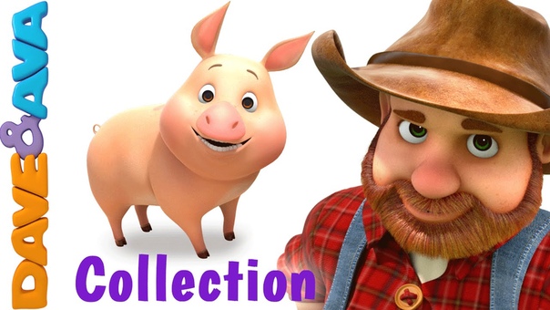 Old Mac Donald Had a Farm, Animal Sounds Song, Nursery Rhymes Baby Songs Collection Dave and