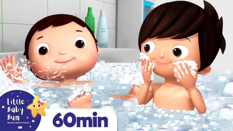Baby Bath Song + More Nursery Rhymes and Kids Songs, Little Baby