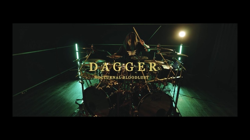 NOCTURNAL BLOODLUST Dagger ( Drum Playthrough by